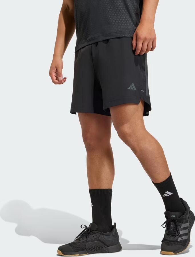 Adidas Training Regular fit sport-short met logoprint