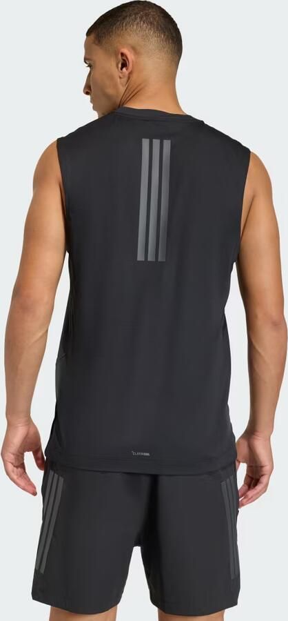 Adidas Training Regular fit Sport Tank Top met Labelprint - Foto 6