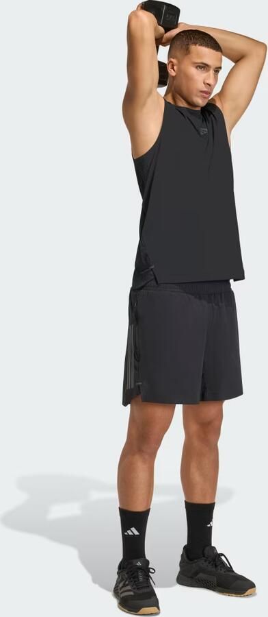 Adidas Training Regular fit Sport Tank Top met Labelprint - Foto 7