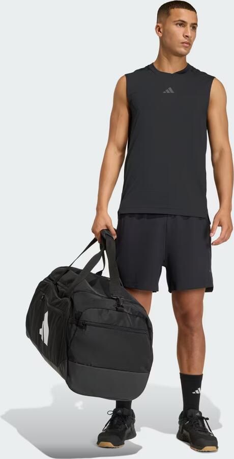 Adidas Training Regular fit Sport Tank Top met Labelprint - Foto 5