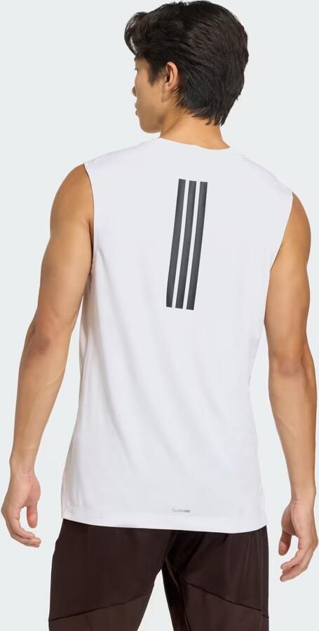 Adidas Training regular fit tank top met logoprint - Foto 8