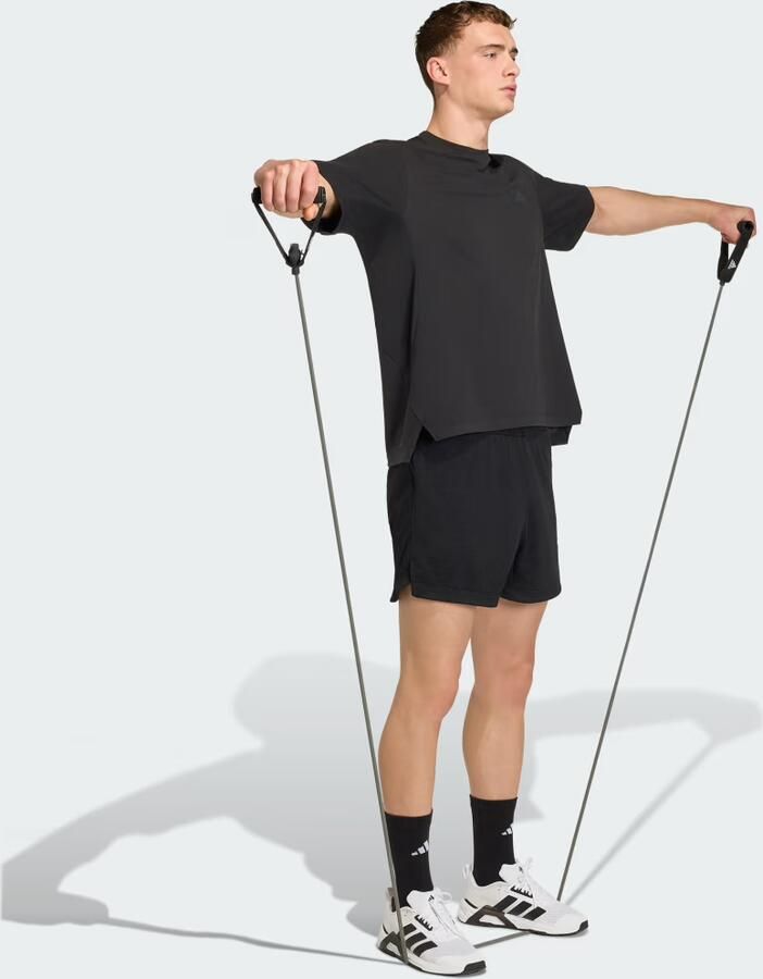 Adidas D4T PrimeLift Essentials Graphics Workout-T-shirt - Foto 4