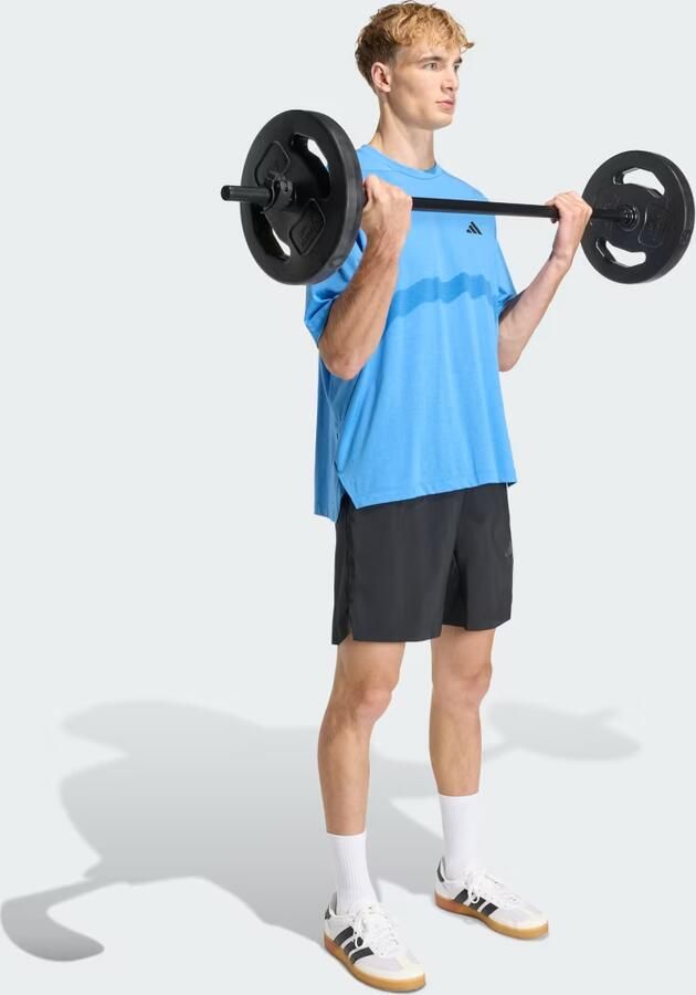 Adidas D4T PrimeLift Essentials Graphics Workout-T-shirt - Foto 5