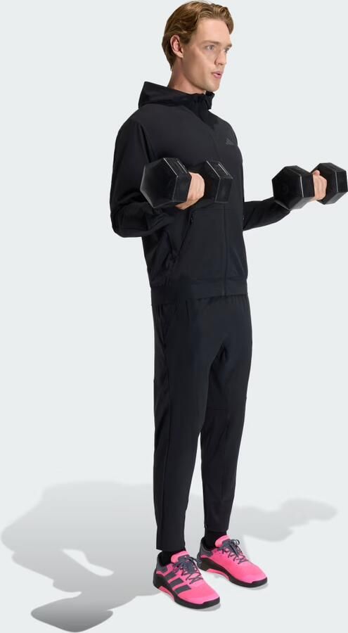 Adidas D4T WORKOUT RITSHOODIE - Foto 4