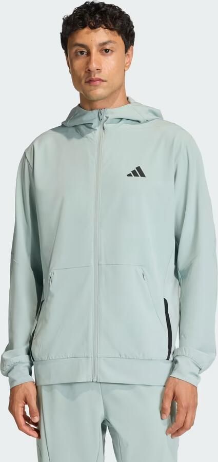 Adidas D4t Hybrid Full-zip Hoodie - Foto 2