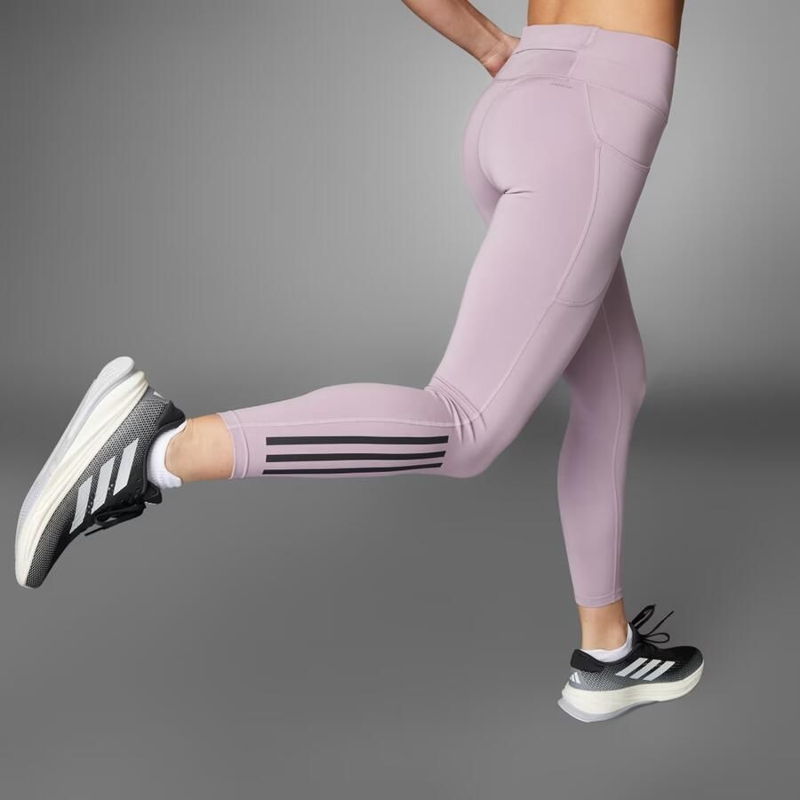 Adidas DailyRun 3-Stripes 7 8 Leggings - Foto 2