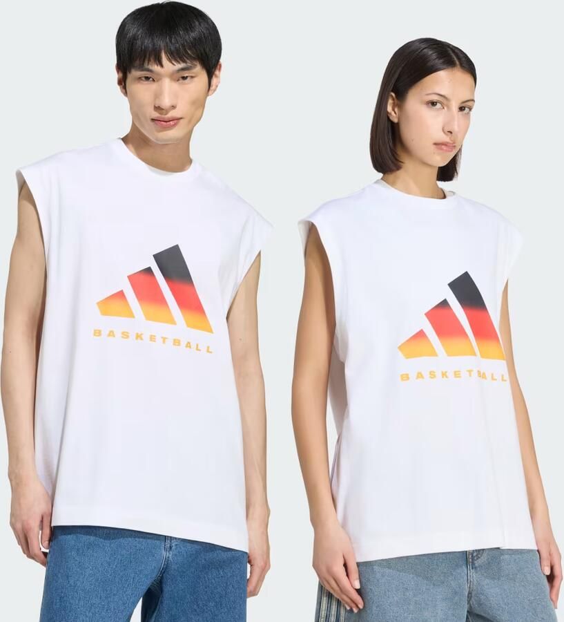 Adidas DBB BASKETBALL GRAPHICS MOUWLOOS SHIRT 2