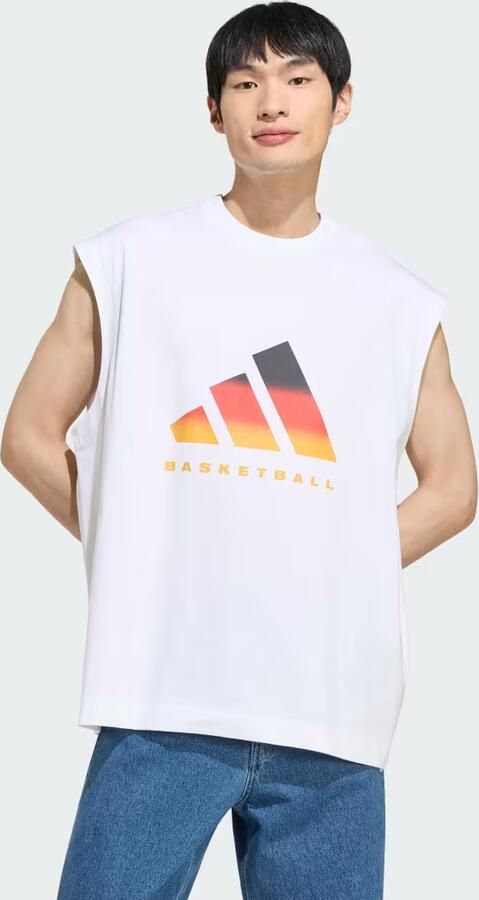 Adidas DBB BASKETBALL GRAPHICS MOUWLOOS SHIRT 2 - Foto 4
