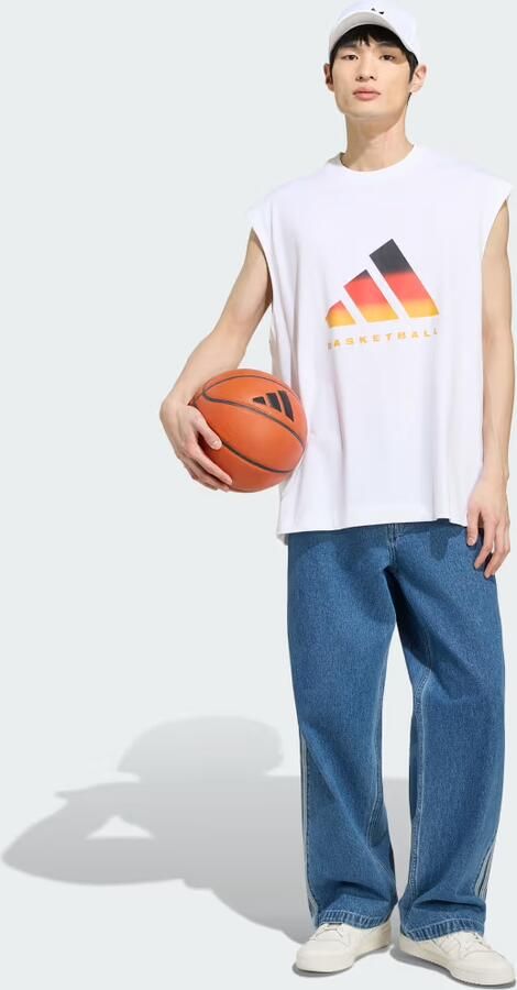 Adidas DBB BASKETBALL GRAPHICS MOUWLOOS SHIRT 2 - Foto 5