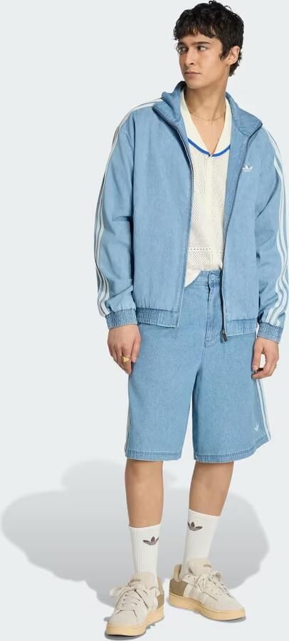 Adidas Originals loose fit bermuda van katoenmix - Foto 6