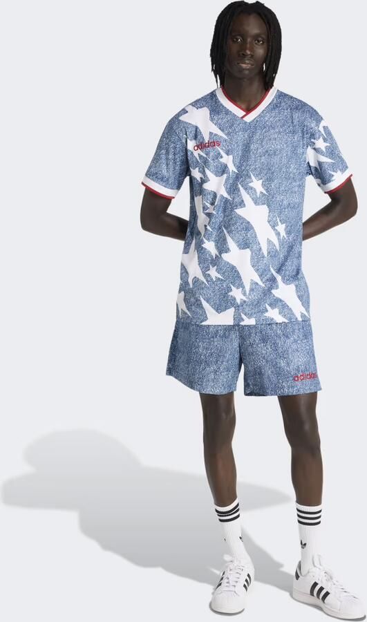 Adidas Denim Graphic Voetbalshirt - Foto 5