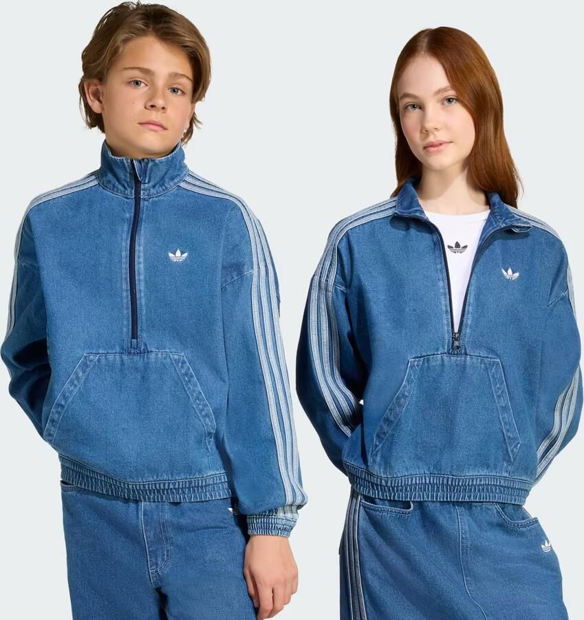 Adidas Originals Jacket Unisex Spijkerjassen blauw Kleding - Foto 8
