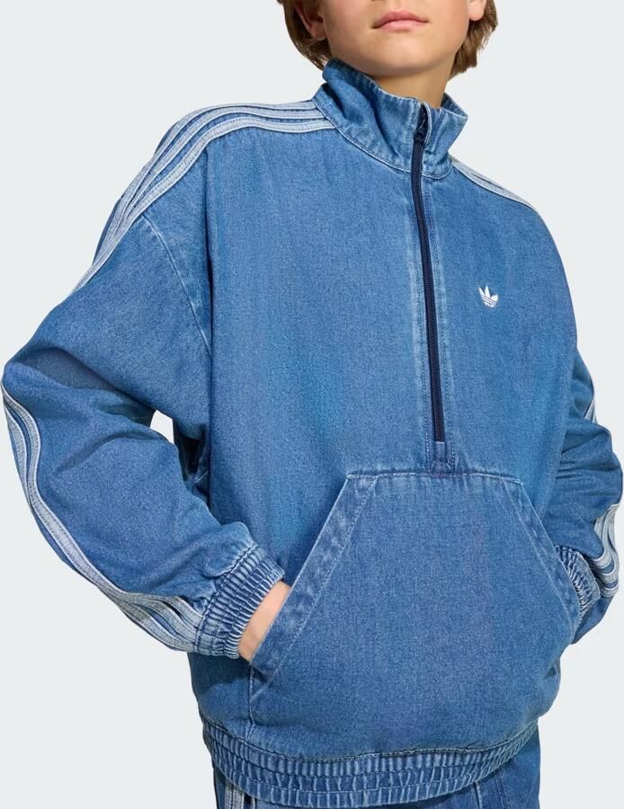 Adidas Originals Jacket Unisex Spijkerjassen blauw Kleding - Foto 4