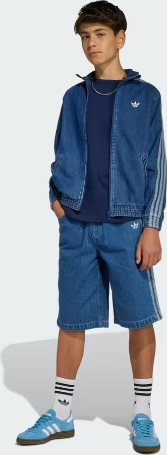 Adidas Originals Denim Jorts Junior Blauw - Foto 7