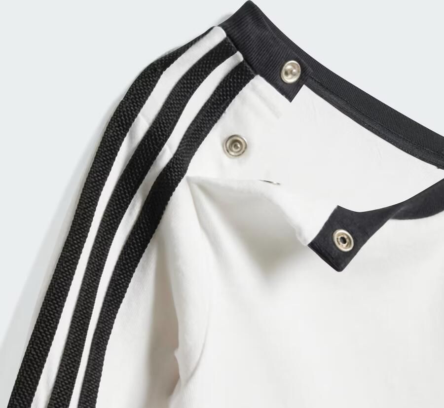 Adidas Originals Firebird T-Shirt Denim Bottoms Set Infant Wit