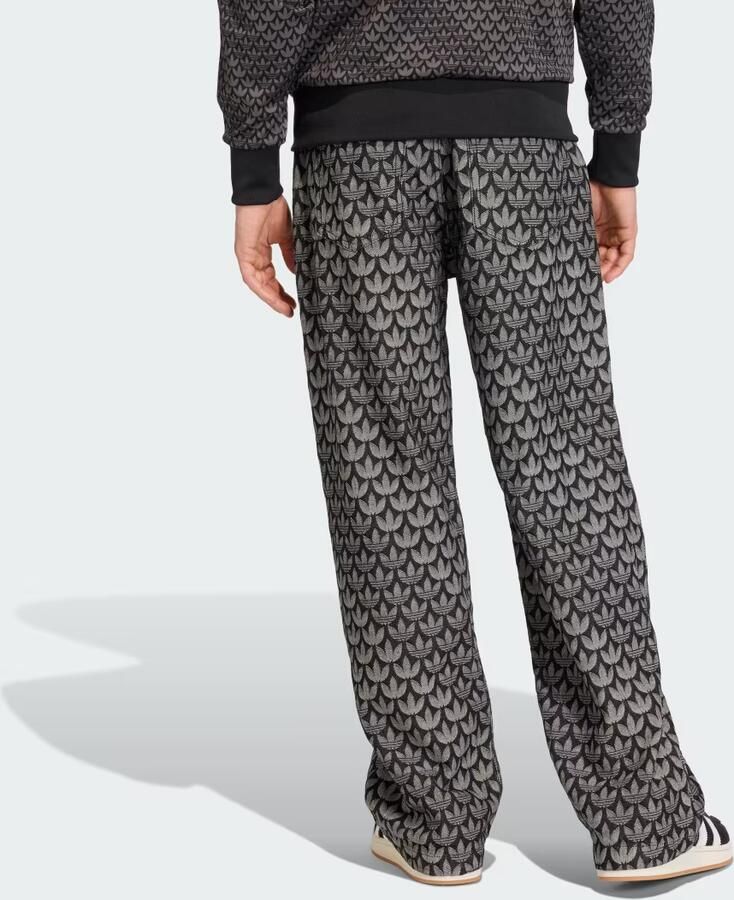 Adidas DENIM LOOSE-FIT MONOGRAM BROEK - Foto 3