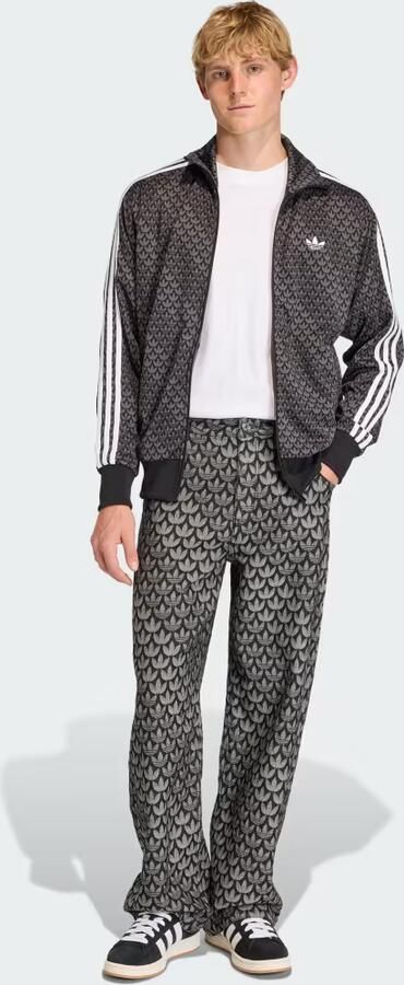 Adidas DENIM LOOSE-FIT MONOGRAM BROEK - Foto 5