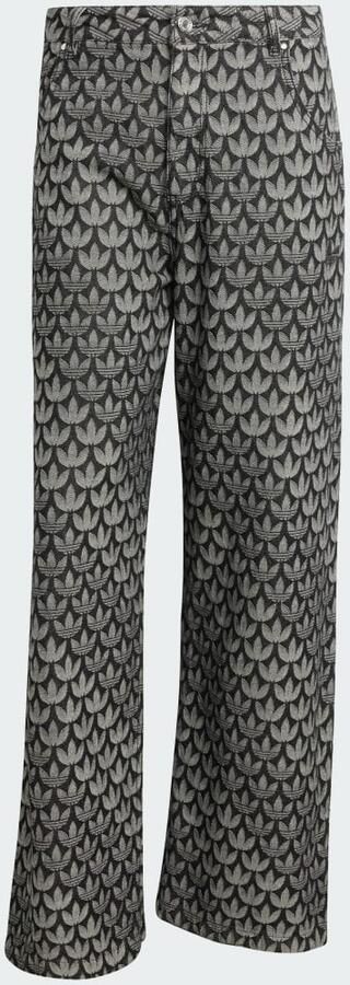 Adidas DENIM LOOSE-FIT MONOGRAM BROEK - Foto 6