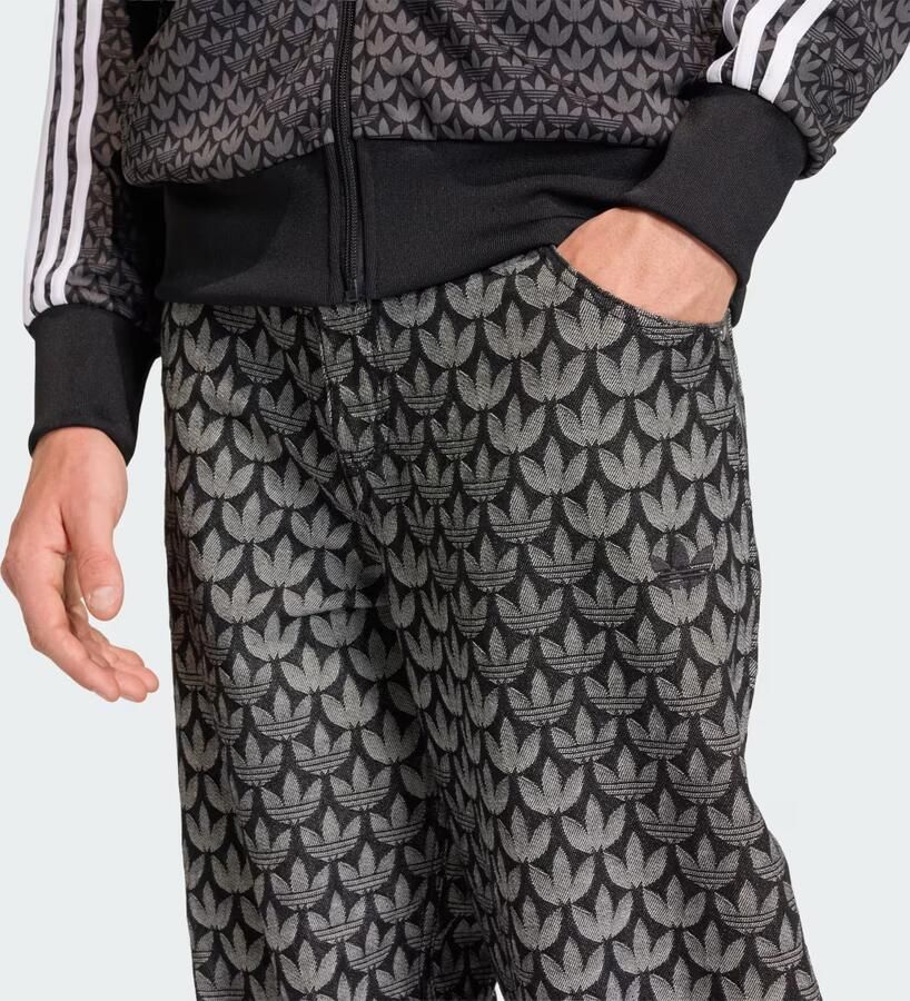 Adidas DENIM LOOSE-FIT MONOGRAM BROEK - Foto 2