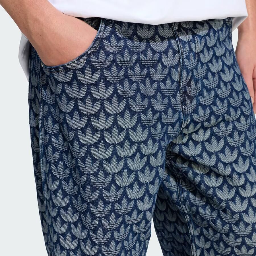Adidas Originals Wide fit jeans met steekzakken - Foto 3