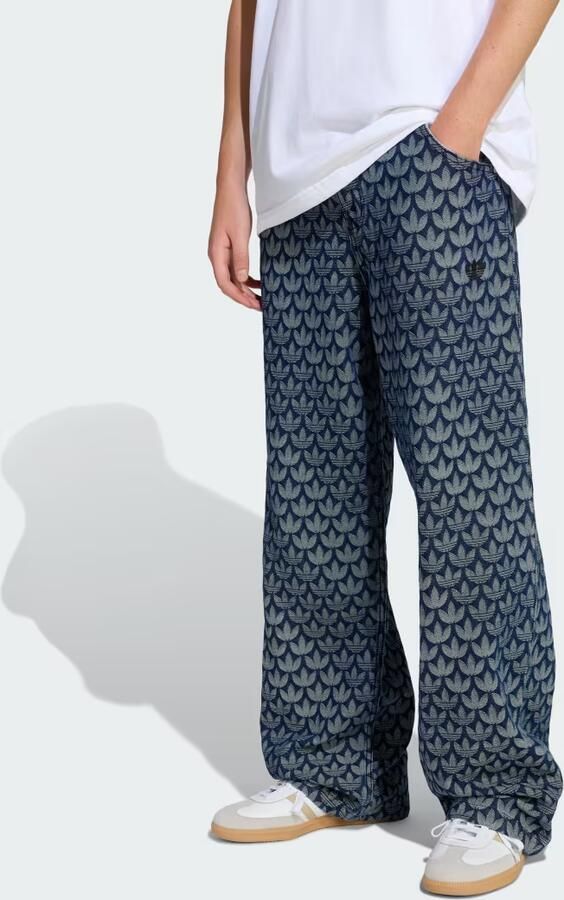 Adidas Originals Wide fit jeans met steekzakken - Foto 2
