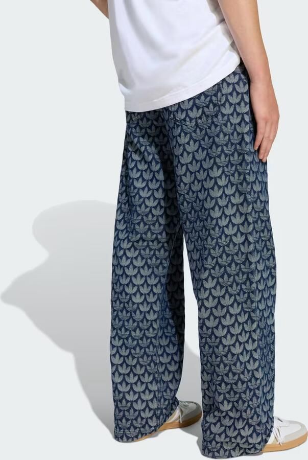 Adidas Originals Wide fit jeans met steekzakken - Foto 5