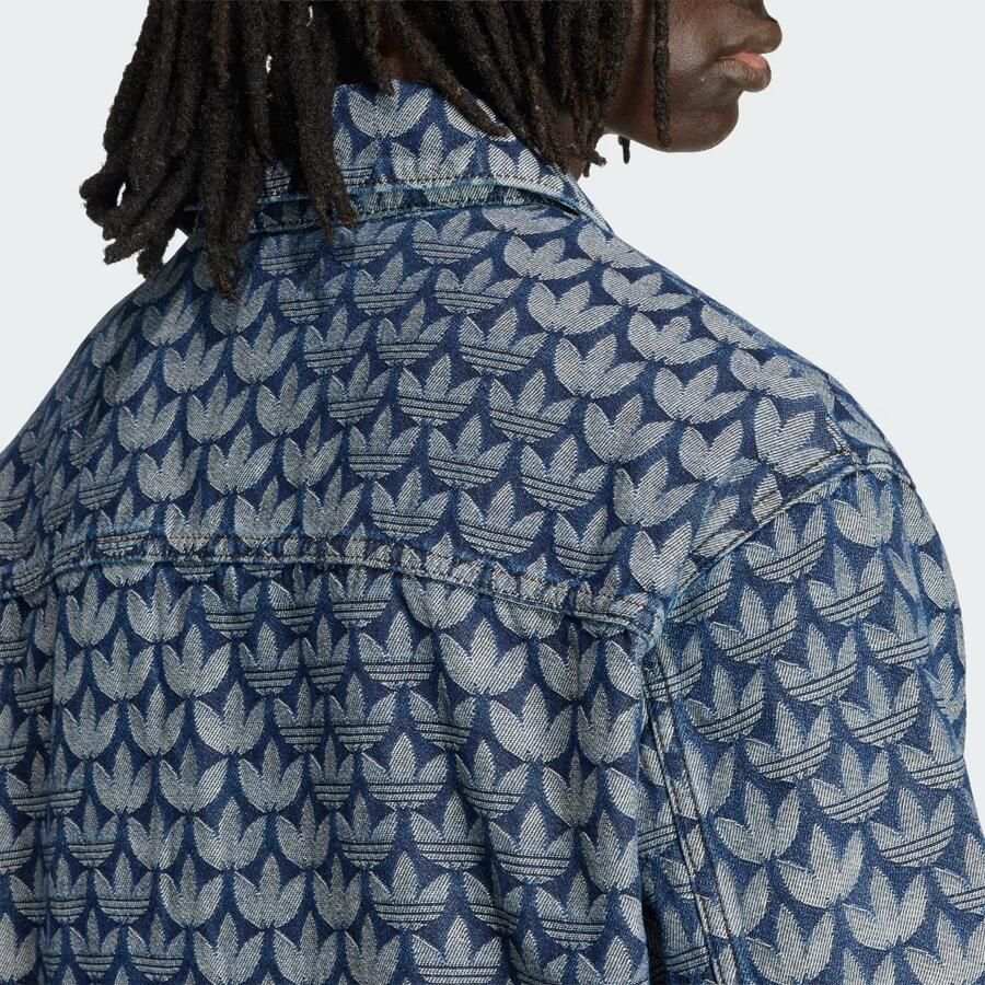 Adidas Originals Regular Fit jack in denimlook model 'Monogram' - Foto 2