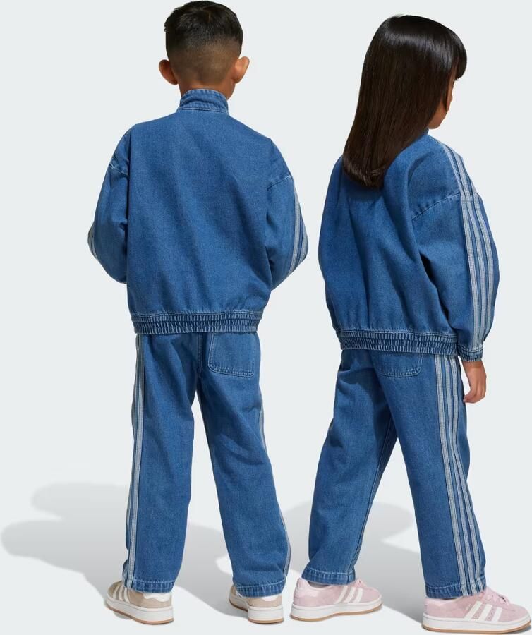 Adidas Originals Firebird Denim Tracksuit Children Blauw - Foto 2