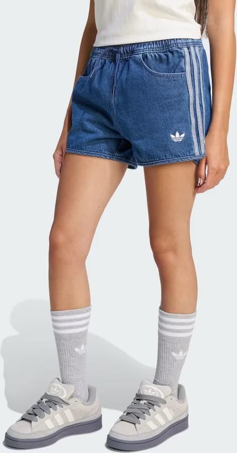 Adidas Originals ' Denim Shorts Junior Blauw Kind Blauw - Foto 2