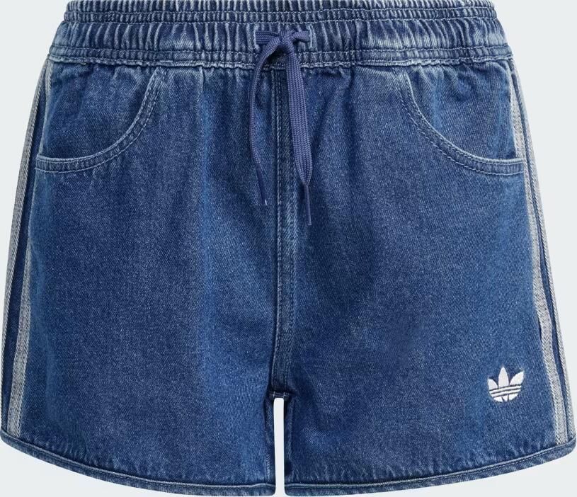 Adidas Originals ' Denim Shorts Junior Blauw Kind Blauw - Foto 5