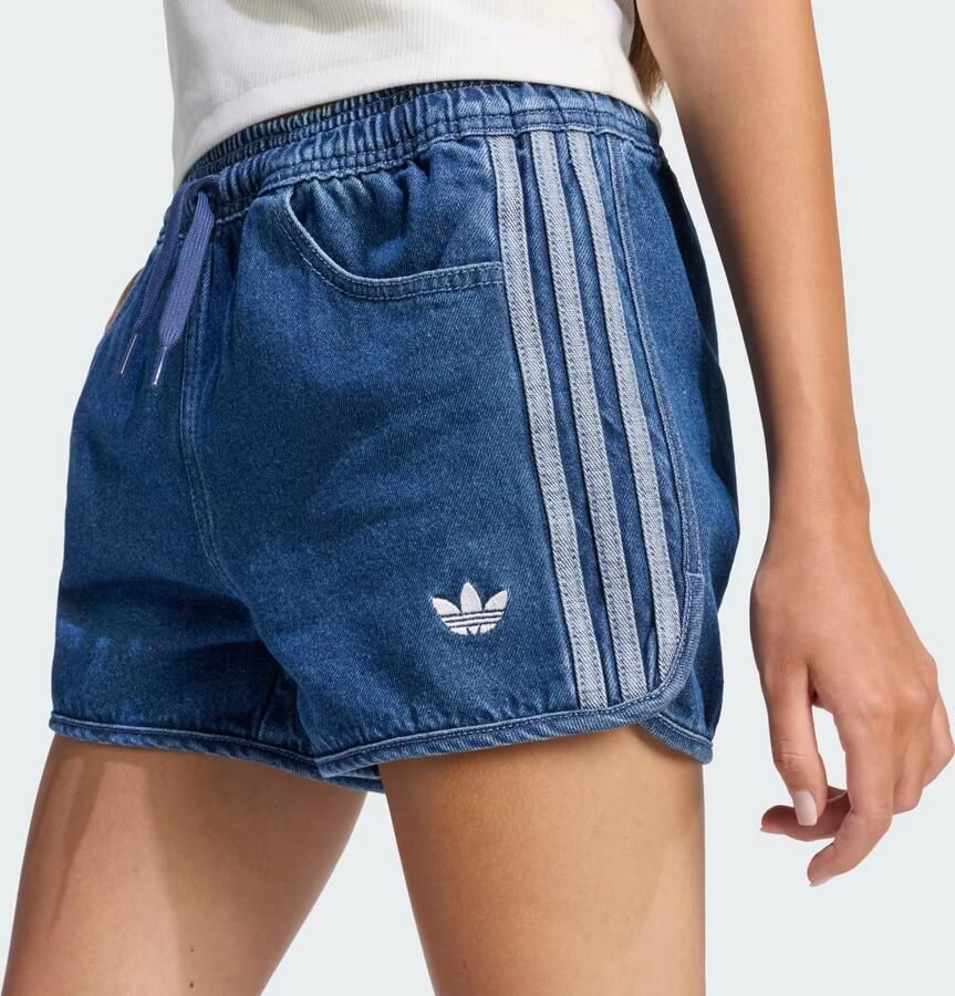 Adidas Originals ' Denim Shorts Junior Blauw Kind Blauw - Foto 3