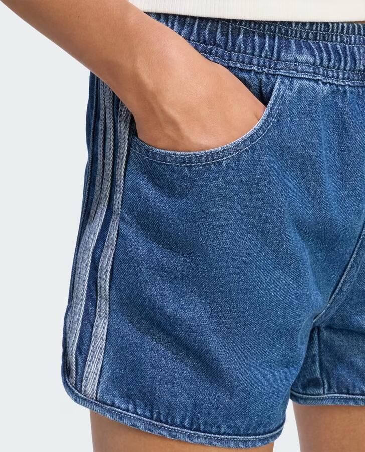 Adidas Originals ' Denim Shorts Junior Blauw Kind Blauw - Foto 4