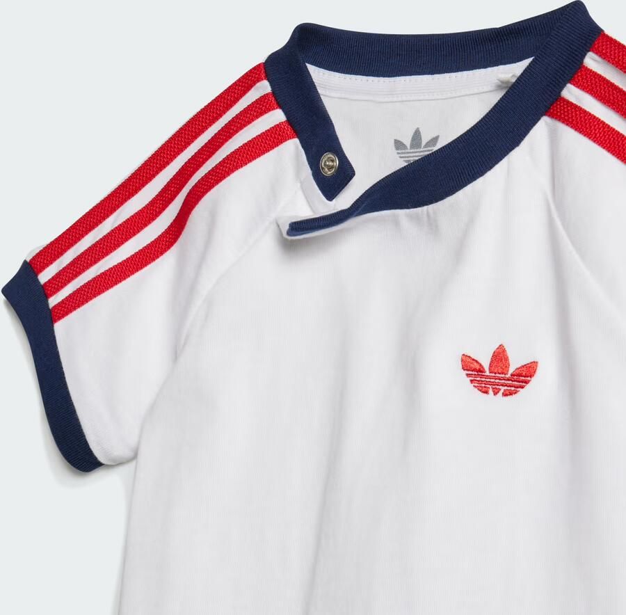Adidas Originals Firebird T-Shirt Denim Jeans Set Infant Blauw