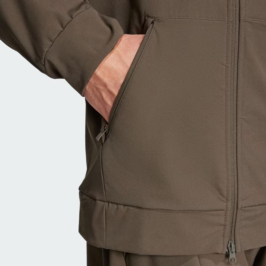 Adidas Designed For Training Woven Full Zip Jacket Groen- Heren Groen - Foto 2