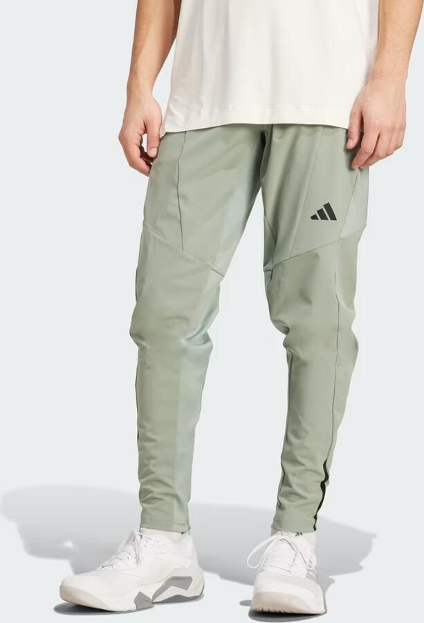 Adidas Training Slim fit trainingsbroek met logoprint