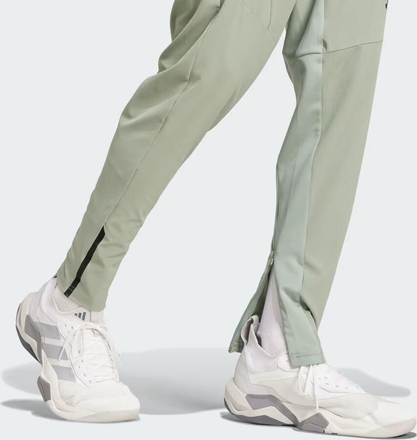 Adidas Training Slim fit trainingsbroek met logoprint - Foto 2