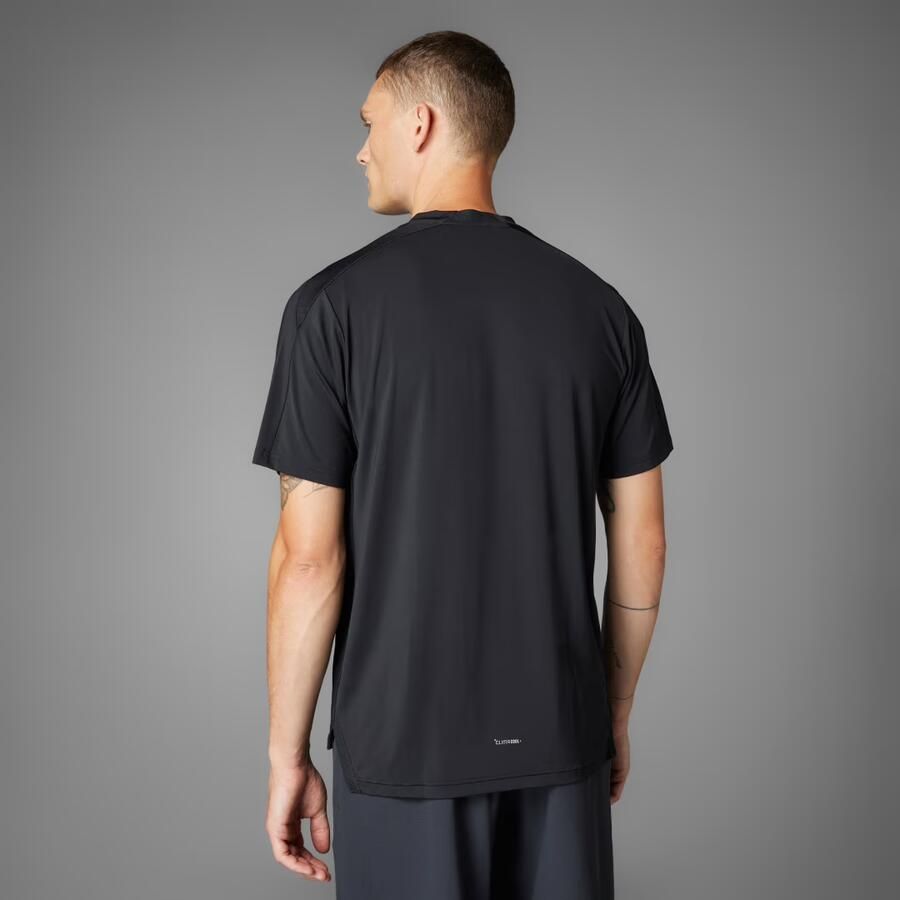 Adidas Designed-for-Training Intensity T-shirt Zwart- Heren Zwart