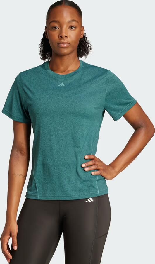 Adidas T-shirt Korte Mouw T-shirt Designed For Training AEROREADY vert