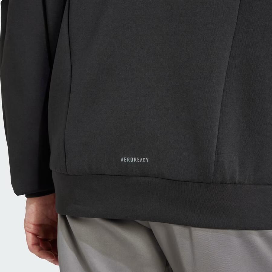 Adidas Training Regular fit sweatjack met logoprint model 'Full' - Foto 2