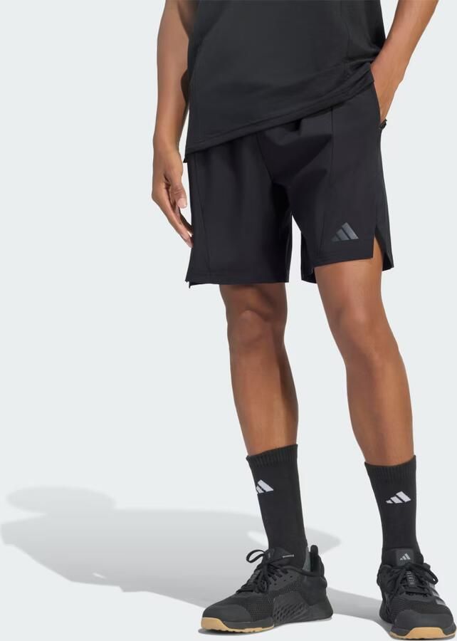 Adidas Designed for Training Workout Short Zwart- Heren Zwart