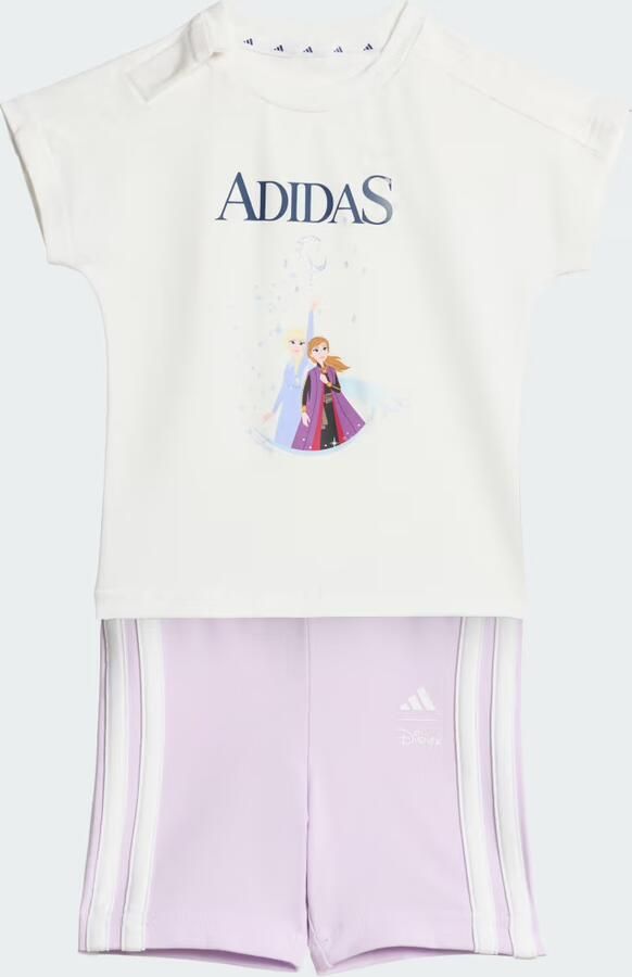 Adidas ' Frozen T-shirt shorts Set Infant Wit