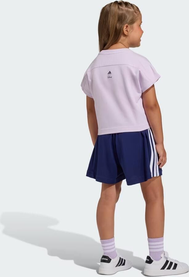 Adidas Originals ' Frozen T-Shirt Shorts Set Children Paars - Foto 5