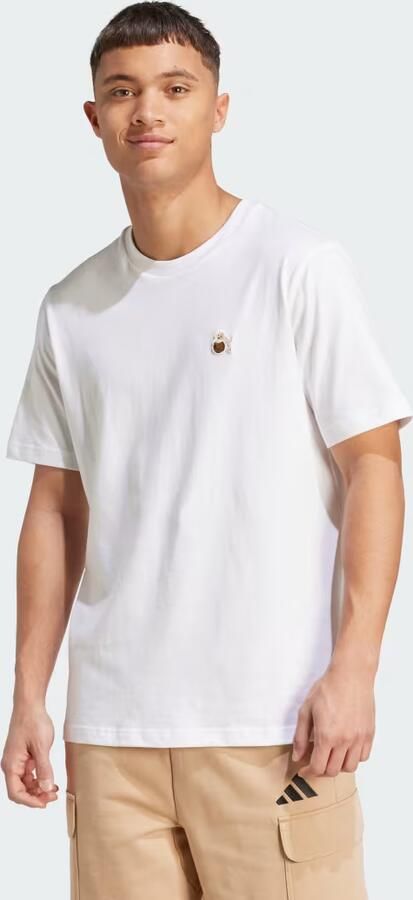 Adidas Dog Hoop Patch Graphic T-shirt