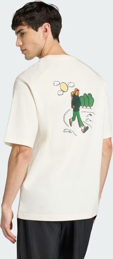 Adidas DOODLE HIKING GRAPHIC T-SHIRT - Foto 6