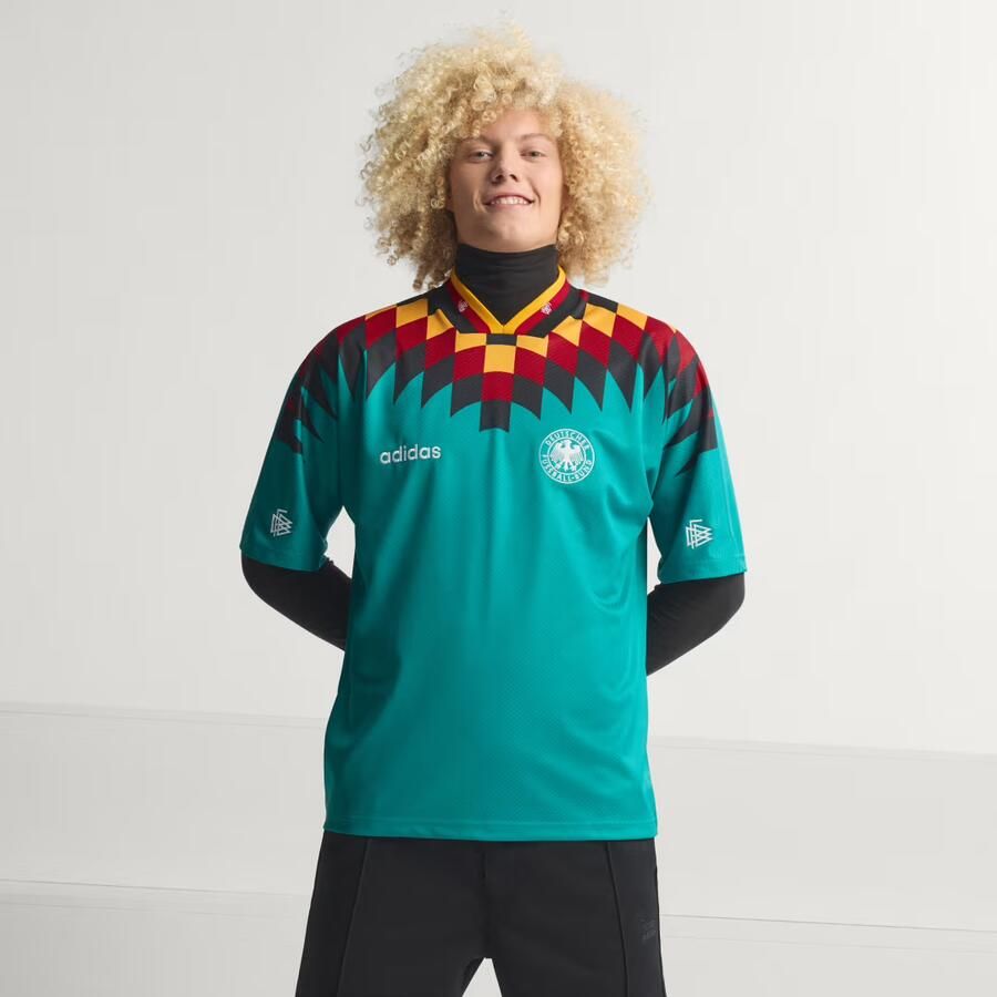 Adidas Ger y '94 Retro Away Shirt Groen- Groen