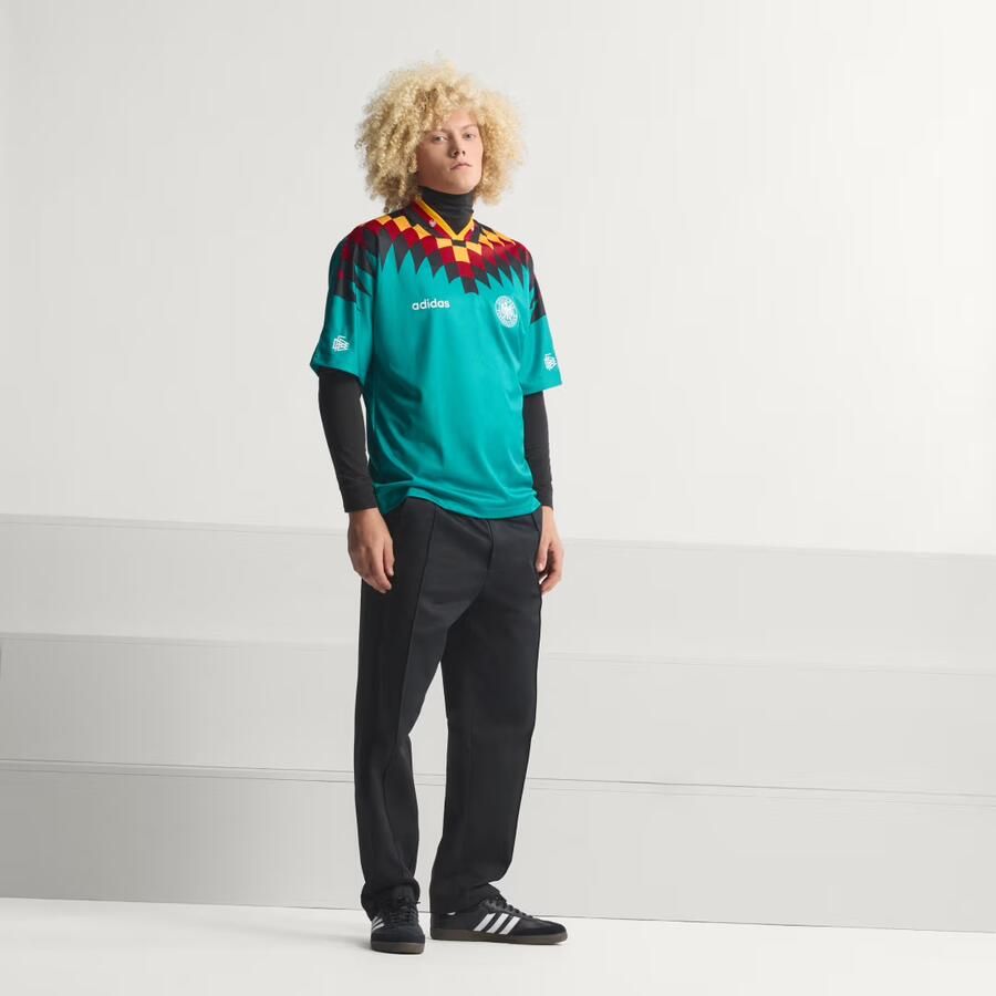 Adidas Ger y '94 Retro Away Shirt Groen- Groen - Foto 3