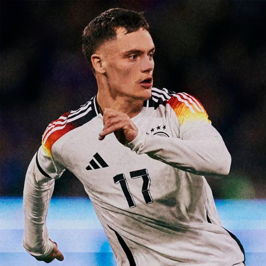 Adidas Duitsland 2024 Authentiek Thuisshirt Wit- Heren Wit - Foto 3