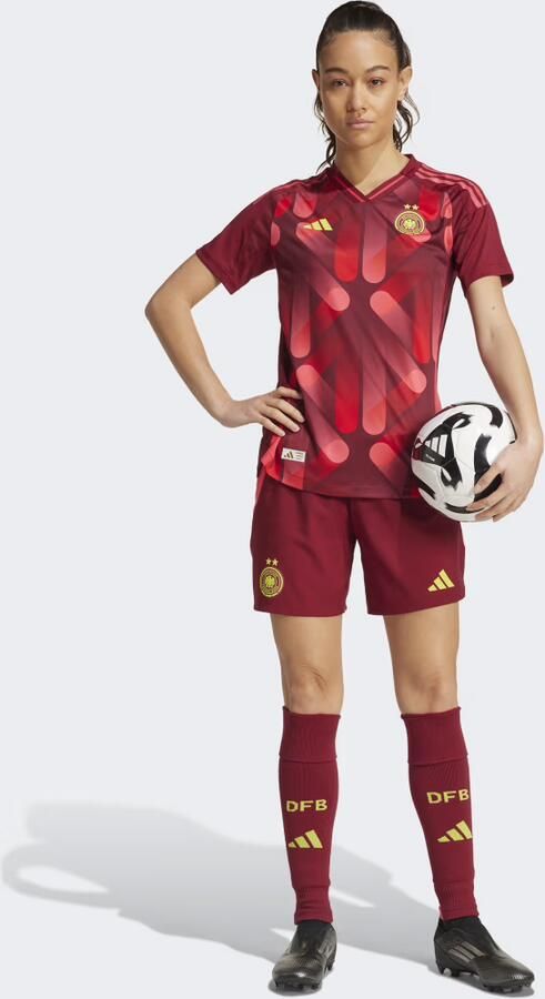 Adidas Duitsland 25 (Vrouwenelftal) Authentiek Uitshirt - Foto 4