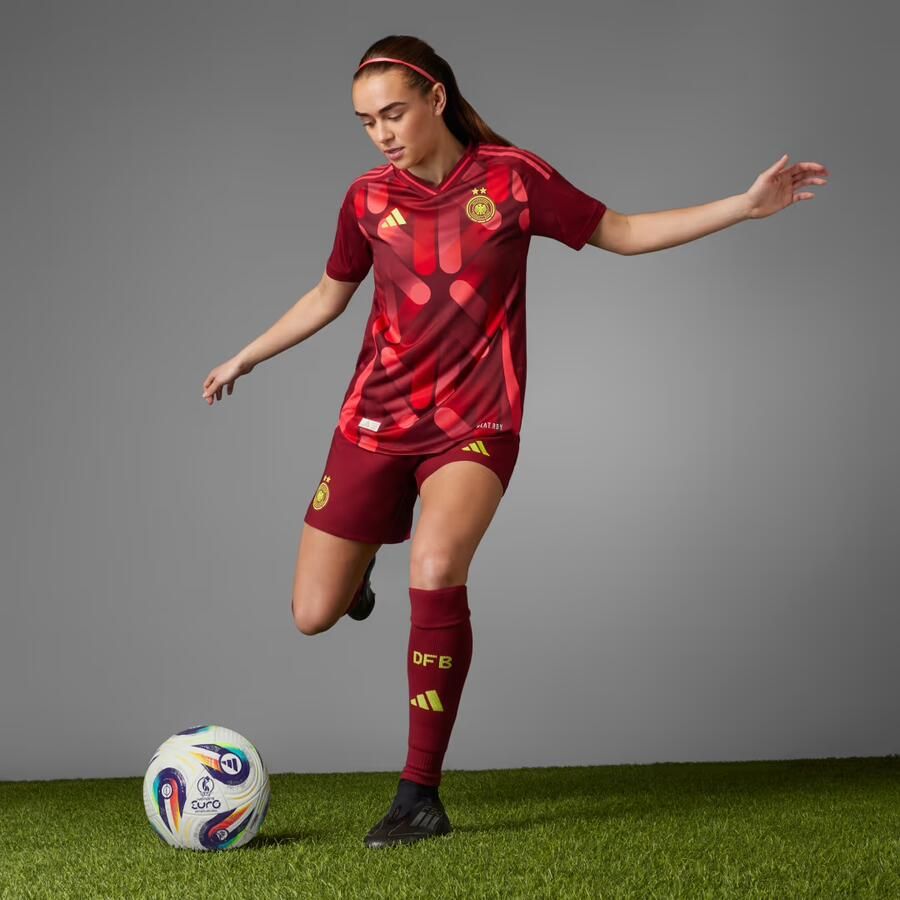 Adidas Duitsland 25 (Vrouwenelftal) Authentieke Uitshort - Foto 3