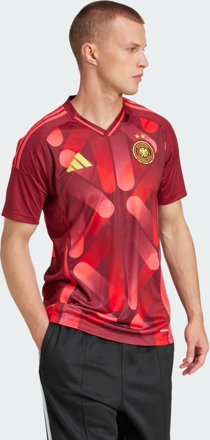 Adidas Germany WEC 2025 Shirt Bordeaux- Heren Bordeaux - Foto 5